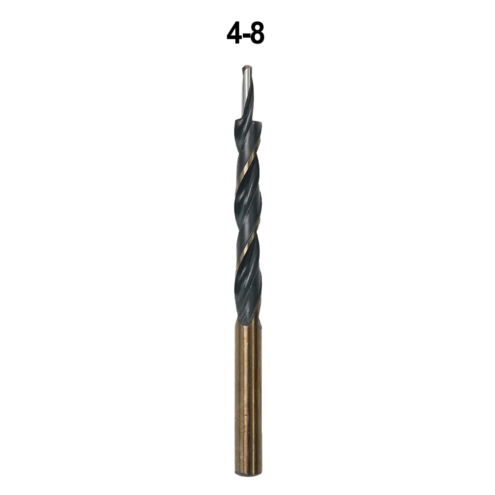 Positioning Drill Drill Bit Positioning Drill Step Drill Bits Woodworking Tool 8-4/9-5/10-5/10-6/12-8mm High Speed Steel
Positioning Drill Drill Bit Positioning Drill Step Drill Bits Woodworking Tool 8-4/9-5/10-5/10-6/12-8mm High Speed Steel