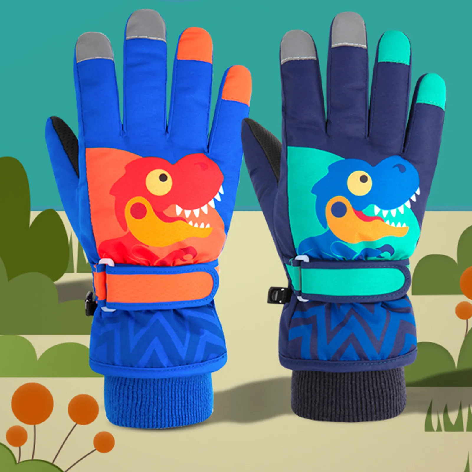 Children's Ski Gloves Kids Windproof Gloves Plus Velvet Mittens Winter Warm Thick Snowboard Snow Gloves Skiing Riding Boy Mitten
Children's Ski Gloves Kids Windproof Gloves Plus Velvet Mittens Winter Warm Thick Snowboard Snow Gloves Skiing Riding Boy Mitten