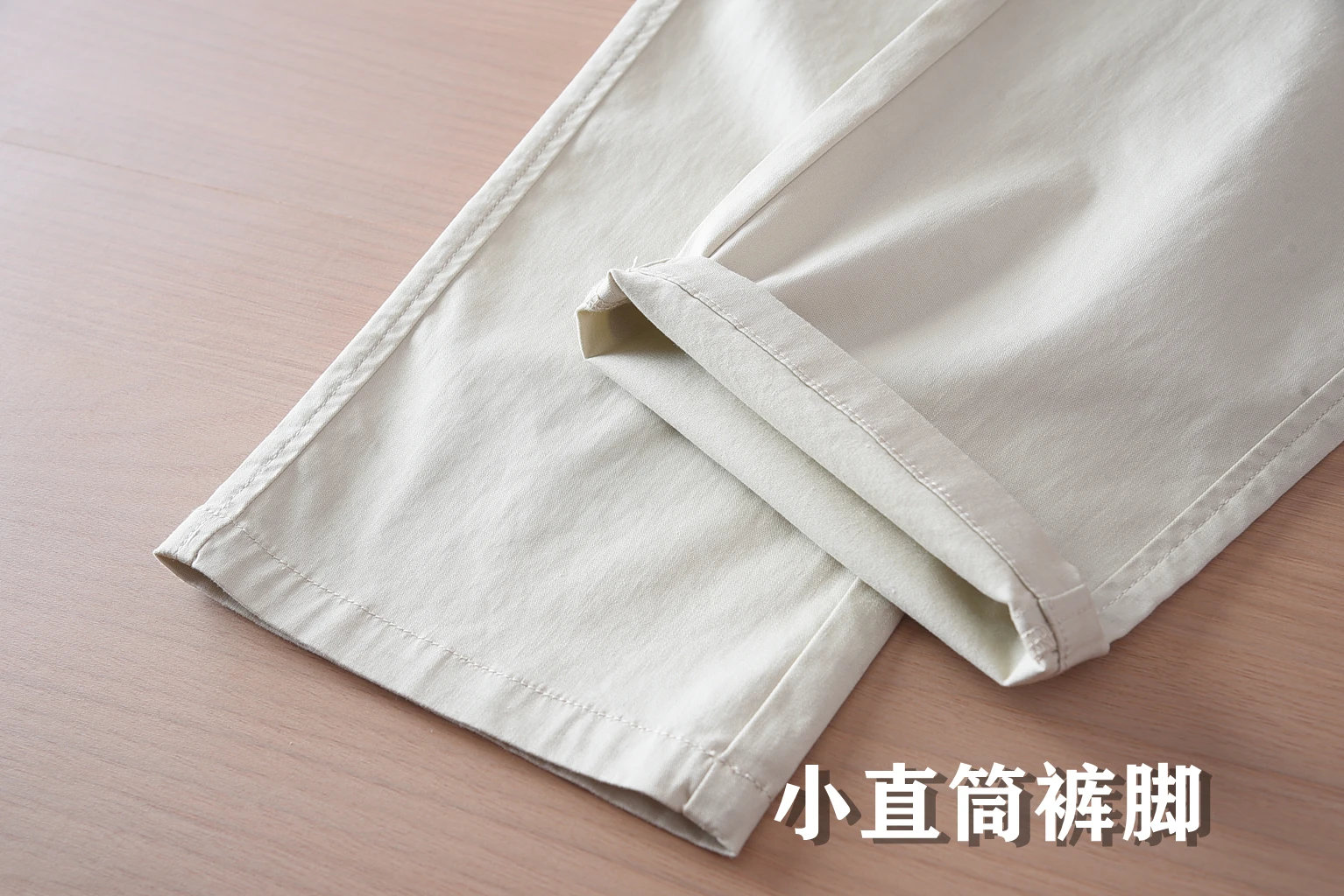 2025 Summer New American Retro Thin Micro Elasticity Casual Pants Men's Simple 97% Cotton Slim CHINO Business Straight Trousers 49 S89557d998220456e9d39afc373fb94527