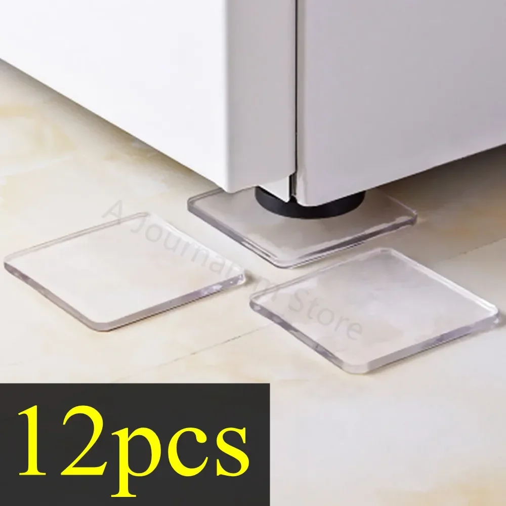 12pc Transparent Anti Vibration Shock Absorbing Pad Mat Washing Noise Reduction Non-Slip Heat Resistance Adhesive Mounting Tape 
12pc Transparent Anti Vibration Shock Absorbing Pad Mat Washing Noise Reduction Non-Slip Heat Resistance Adhesive Mounting Tape