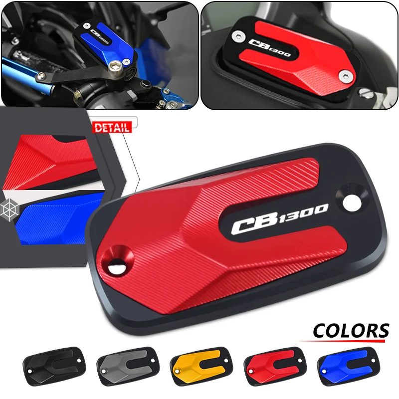 

cb1300 Motorcycle Accessories Front Brake Clutch Fluid Reservoir Cap For HONDA CB1300 CB 1300 SF/SP 1997-2023 Oil Cup Cover