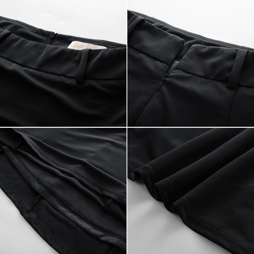 BP Women's Retro Mermaid Skirt With Below Knee Pleat Slim Skirt High Waist Elegant OL Workout Korean Style Skirt
BP Women's Retro Mermaid Skirt With Below Knee Pleat Slim Skirt High Waist Elegant OL Workout Korean Style Skirt