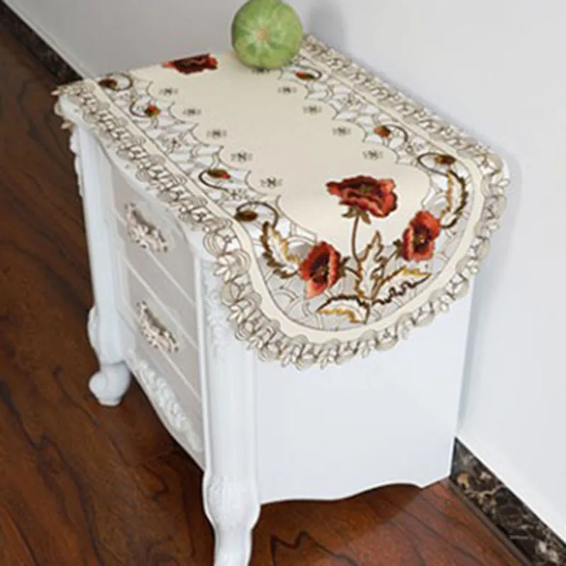Lace Tablecloth 40*85cm Home Mat Embroidered Table Cloth Floral Oval Party Vintage DecorationDining New Brand New
Lace Tablecloth 40*85cm Home Mat Embroidered Table Cloth Floral Oval Party Vintage DecorationDining New Brand New