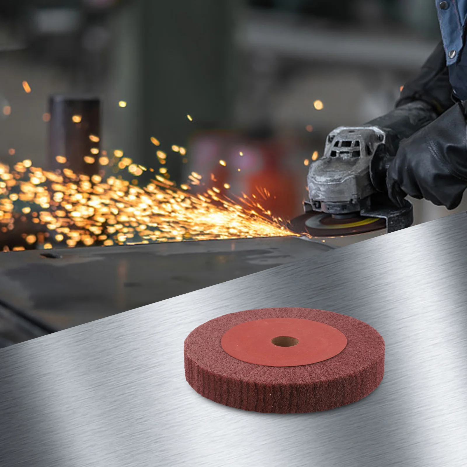 Wheel Abrasive Scouring Grinding Flap Disc Non-woven 320 Grit Abrasive Flap Grinding Nylon Fiber Sanding Scouring Pad
Wheel Abrasive Scouring Grinding Flap Disc Non-woven 320 Grit Abrasive Flap Grinding Nylon Fiber Sanding Scouring Pad