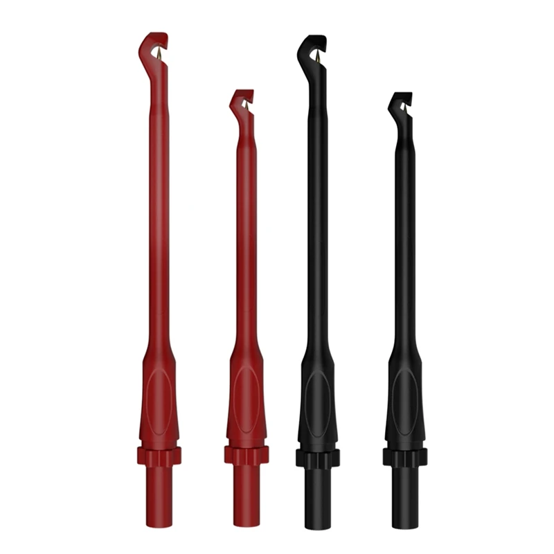 2PCS Multimeter Test Stick Safety Non-Destructive Wire-Piercing Probes With 4MM Jack Puncture Test Hook Tool J.30036
2PCS Multimeter Test Stick Safety Non-Destructive Wire-Piercing Probes With 4MM Jack Puncture Test Hook Tool J.30036