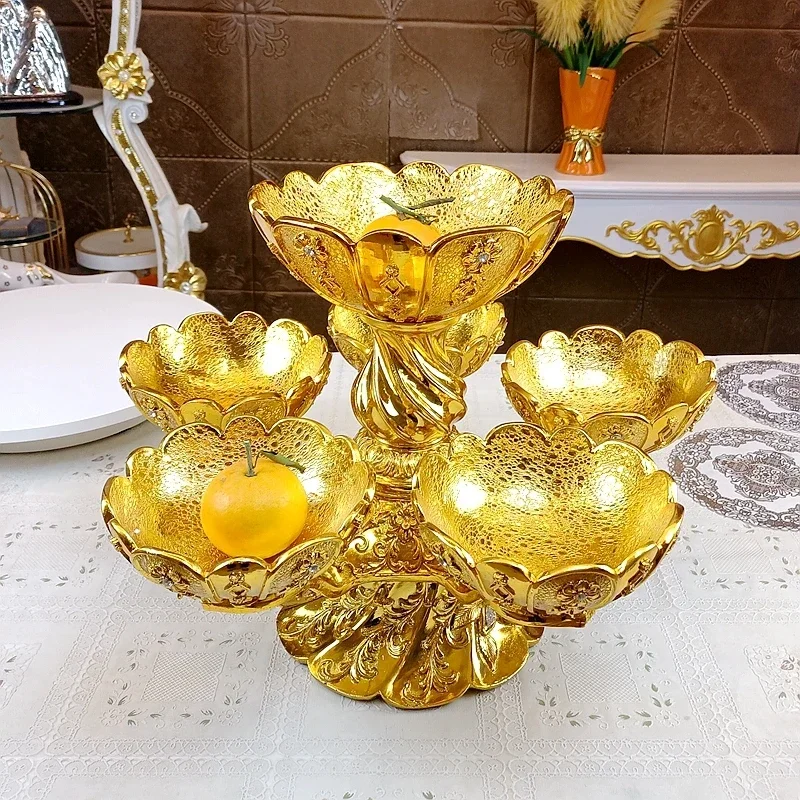 Rotating fruit tray decoration, living room dining table, large fruit tray, supply plate, high-end decoration, furniture accesso
Rotating fruit tray decoration, living room dining table, large fruit tray, supply plate, high-end decoration, furniture accesso