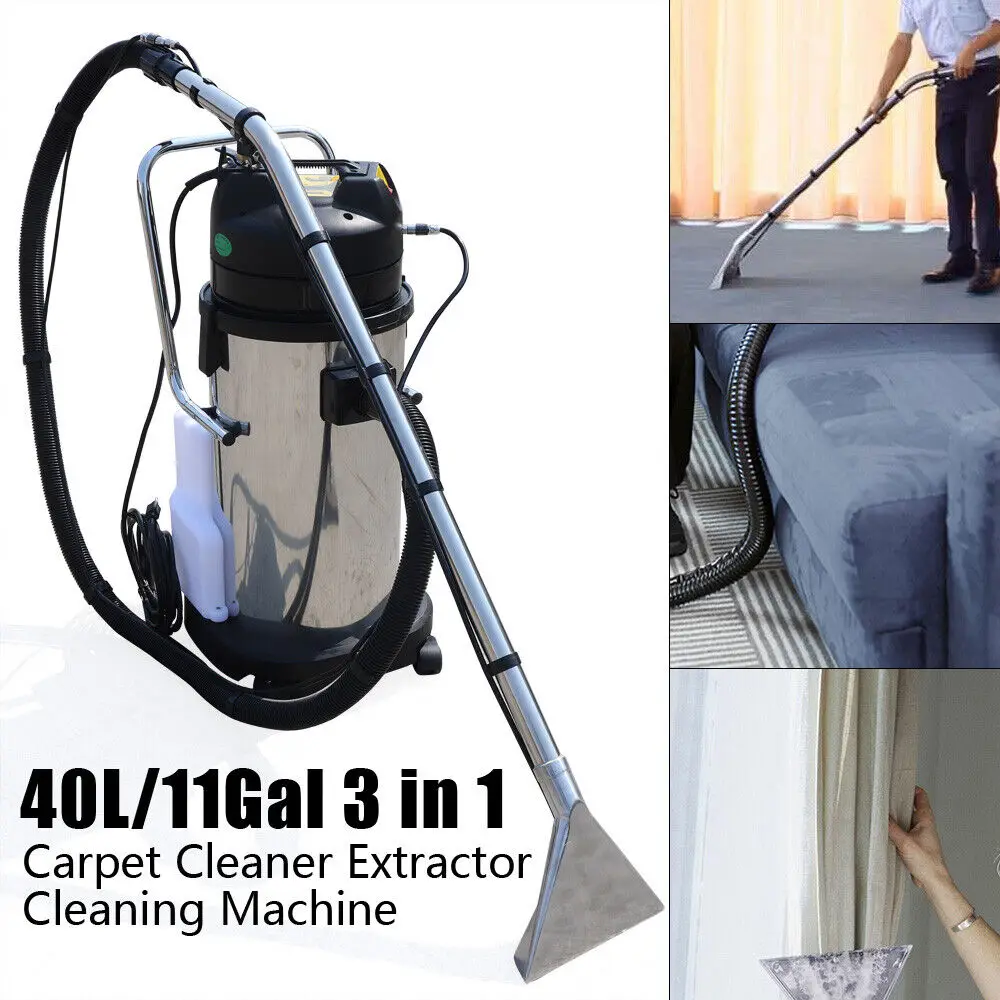 40L Pro Commercial Carpet Cleaner Extractor 3 in1 Cleaning Machine Vacuum Cleaner 
40L Pro Commercial Carpet Cleaner Extractor 3 in1 Cleaning Machine Vacuum Cleaner