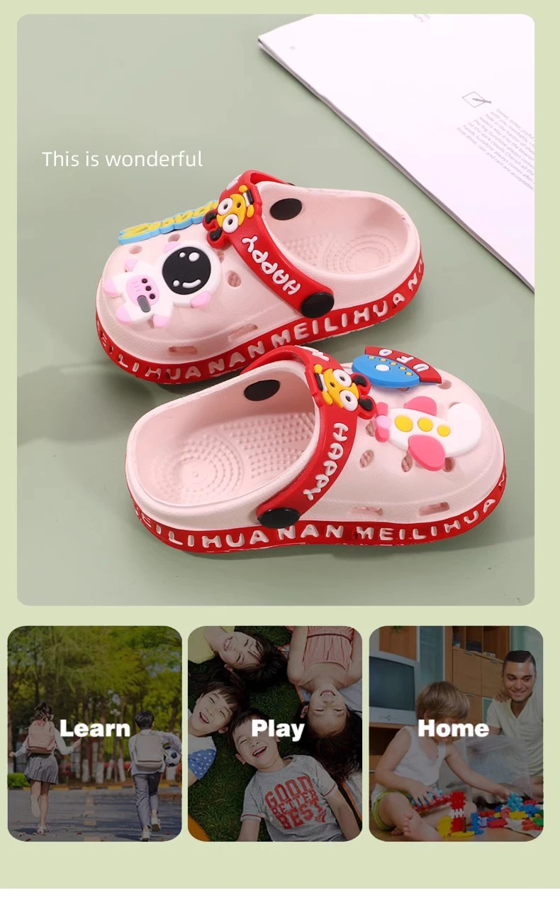 Kids' Crocs Cartoon Baby Soft-Sole Sandals – Ultra-Light Non-Slip Infant Closed-Toe Sandals for Boys and Girls, Beach Shoes Kids' Crocs Cartoon Baby Soft-Sole Sandals – Ultra-Light Non-Slip Infant Closed-Toe Sandals for Boys and Girls, Beach Shoes