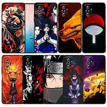 

Dark Naruto Anime For Xiaomi Redmi Note 11 10S 10 9T 9S 9 8T 8 7 6 Pro Plus Max 5G Black Soft Funda Capa Phone Case