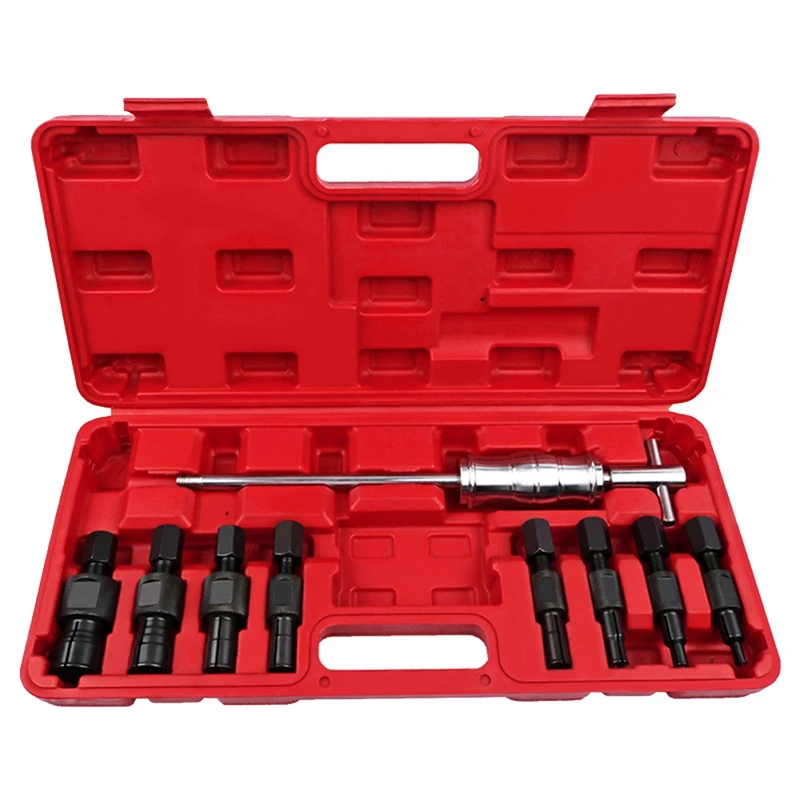 9Pc Blind Hole Kit Hammer Pilot Internal Blind Puller Blind Extractor Removal Tool Kit
9Pc Blind Hole Kit Hammer Pilot Internal Blind Puller Blind Extractor Removal Tool Kit