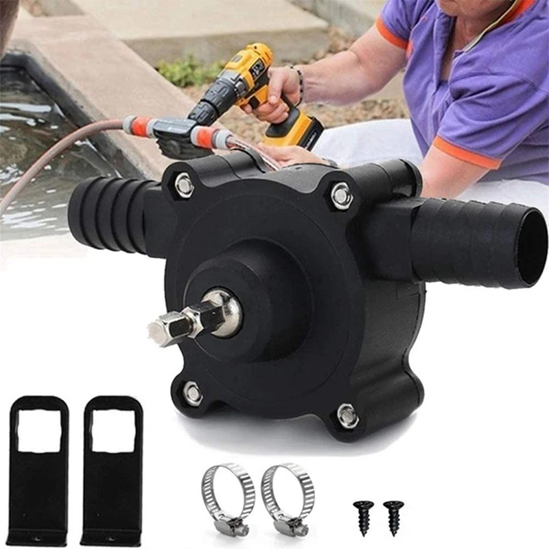 Household Portable Electric Drill Pump Diesel Oil Fluid Water Pump Mini Hand Self-priming Liquid Transfer Pumps 
Household Portable Electric Drill Pump Diesel Oil Fluid Water Pump Mini Hand Self-priming Liquid Transfer Pumps
