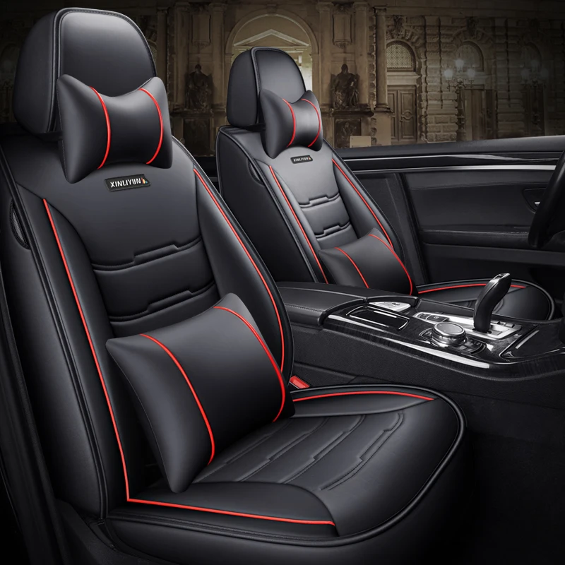 

Universal Style Luxury Pu Leather Car Seat Cover for Bmw 5 Series All car models F10 F11 G30 G31 E39 E60 E61 F07 F18 G38