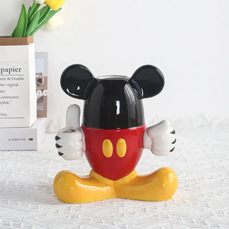 New Kawaii Disney Animation Hobby Mickey Mouse Minnie Home Simple Porcelain Vase Kitchen Utensils Storage Rack Ornament Gift
New Kawaii Disney Animation Hobby Mickey Mouse Minnie Home Simple Porcelain Vase Kitchen Utensils Storage Rack Ornament Gift