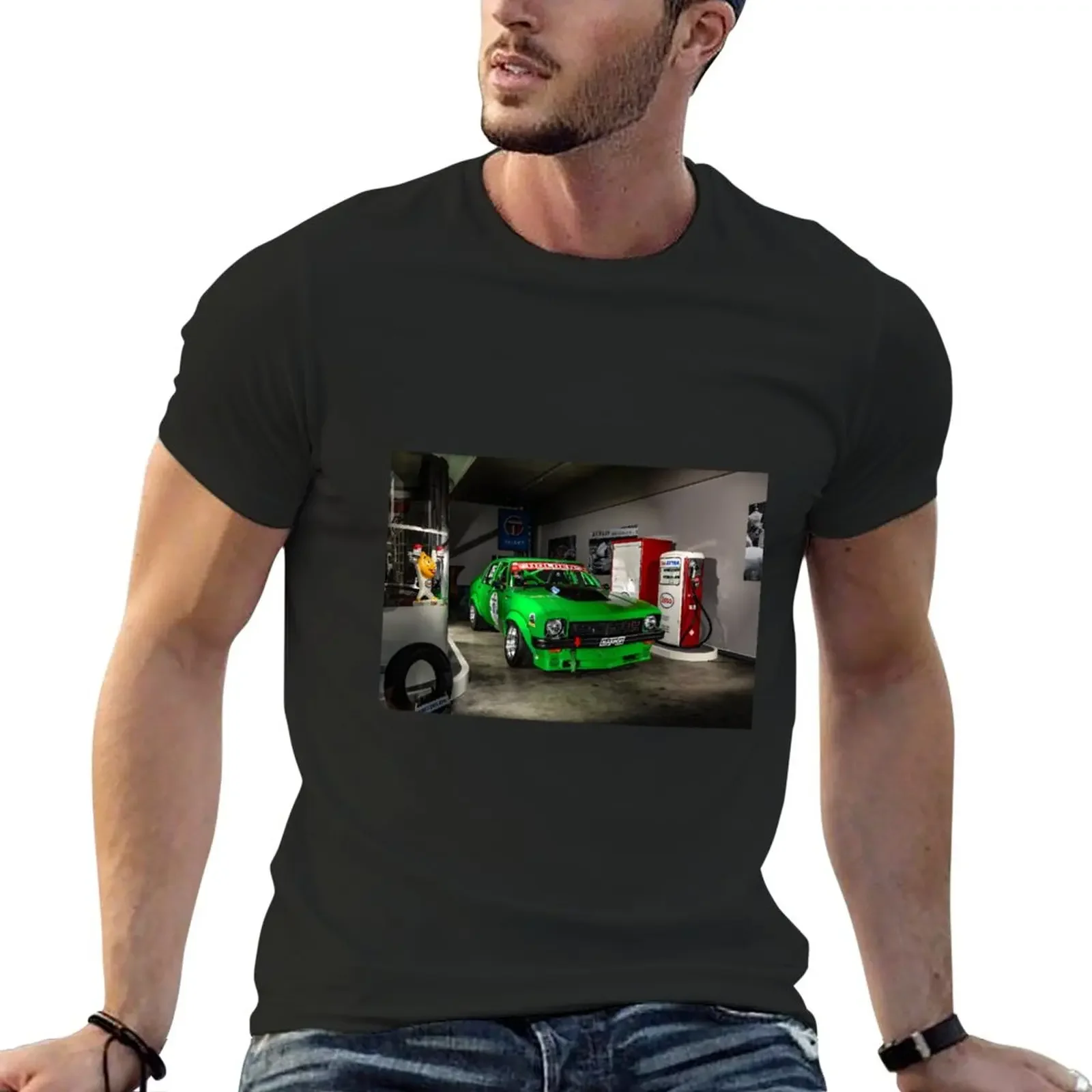 

Holden Torana SLR 5000 old pits, Nürburgring Torana in pits T-Shirt vintage clothes plain oversizeds mens graphic t-shirts funny