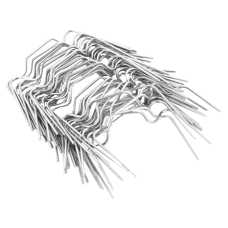 50Pcs Stainless Steel Greenhouse W Clips Spring Wire Glazing Glass Frame Fixing Clamp
50Pcs Stainless Steel Greenhouse W Clips Spring Wire Glazing Glass Frame Fixing Clamp