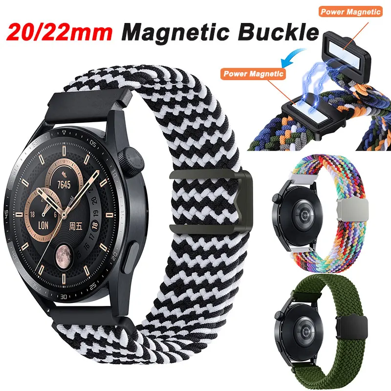 20/22mm Magnetic Nylon Strap For Garmin vivoactive3 venu vivomove Replacement Band Wristbands Bracelet For Garmin Forerunner 255
20/22mm Magnetic Nylon Strap For Garmin vivoactive3 venu vivomove Replacement Band Wristbands Bracelet For Garmin Forerunner 255
