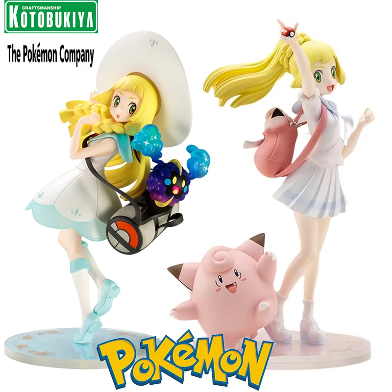 Kotobukiya The Pokemon Company 1/8 Pokemon Sun And Moon Lillie Cosmog Refuel Lillie Clefairy PVC Anime Action Figures Model Toy
Kotobukiya The Pokemon Company 1/8 Pokemon Sun And Moon Lillie Cosmog Refuel Lillie Clefairy PVC Anime Action Figures Model Toy