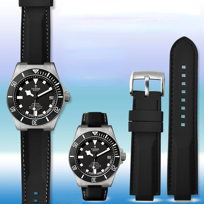 Non-Dust Silicone Watch Strap for Tudor Pelagos 25500tn 25600tn Waterproof Sweat-Proof Soft and Comfortable Watchband 22x12mm
Non-Dust Silicone Watch Strap for Tudor Pelagos 25500tn 25600tn Waterproof Sweat-Proof Soft and Comfortable Watchband 22x12mm