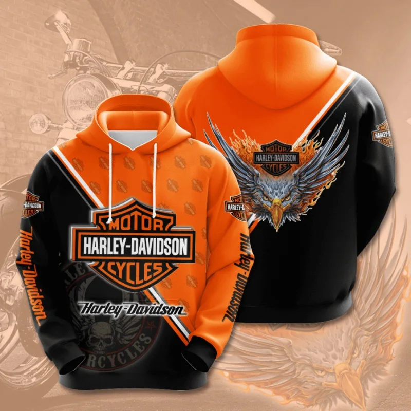 New Off-Road Motorcycle Riding 3D Printed Pattern For Harley Davidson Sport Hoodie Thin Comfortable Long Sleeves with Drawstring New Off-Road Motorcycle Riding 3D Printed Pattern For Harley Davidson Sport Hoodie Thin Comfortable Long Sleeves with Drawstring