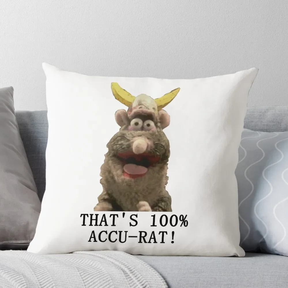 That's Accu-Rat - Rattus Rattus - Horrible Histories Throw Pillow luxury sofa pillows home decor items
That's Accu-Rat - Rattus Rattus - Horrible Histories Throw Pillow luxury sofa pillows home decor items
