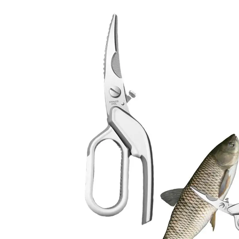 Professional Poultry Shears Food Kitchen Shears Stainless Steel Multifunctional Chicken Bone Scissors For Meat Fish Vegetables
Professional Poultry Shears Food Kitchen Shears Stainless Steel Multifunctional Chicken Bone Scissors For Meat Fish Vegetables