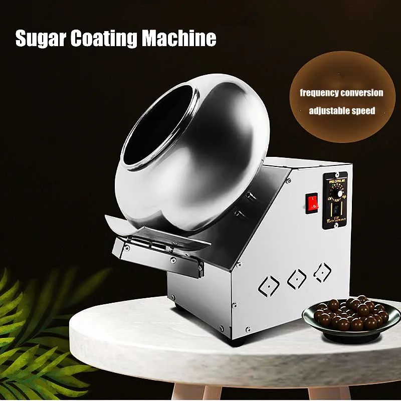 

Peanut Sugar Coating Machine Small Scale High Efficiency Chocolates Food Tablet Film Sugar Coating Maker Machine