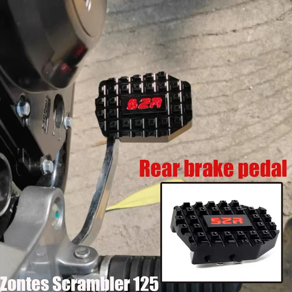 For Zontes Scrambler 125 Rear Foot Brake Lever Pedal Enlarge Extension Rear Brake Peg Pad Extender Fit Zontes Scrambler 125
For Zontes Scrambler 125 Rear Foot Brake Lever Pedal Enlarge Extension Rear Brake Peg Pad Extender Fit Zontes Scrambler 125