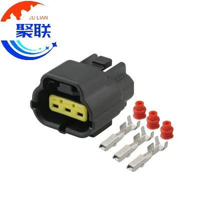 

Auto 3pin 1.8mm plug 174357-2/1-174358-1/368523-1 car wiring waterproof electric connector with terminals and seals