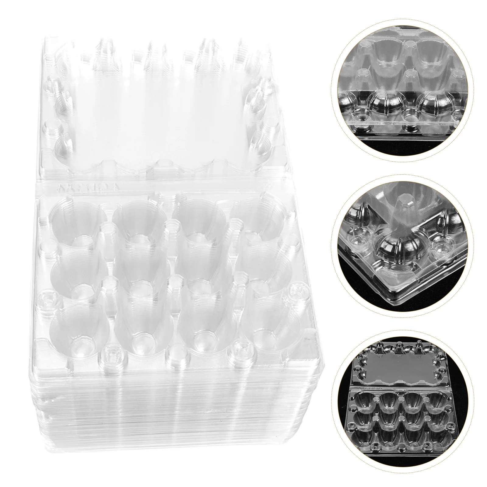 Egg Quail Eggs Cartons Storage Holder Container Plastic Trays Tray Carton Kitchen Fresh Box Holders Refrigerator Fridge
Egg Quail Eggs Cartons Storage Holder Container Plastic Trays Tray Carton Kitchen Fresh Box Holders Refrigerator Fridge