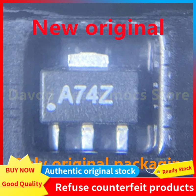 

5PCS/lot 100% brand new original SGA-7489Z SGA7489Z silk printed A74Z A74 packaged SOT89 gain amplifier chip
