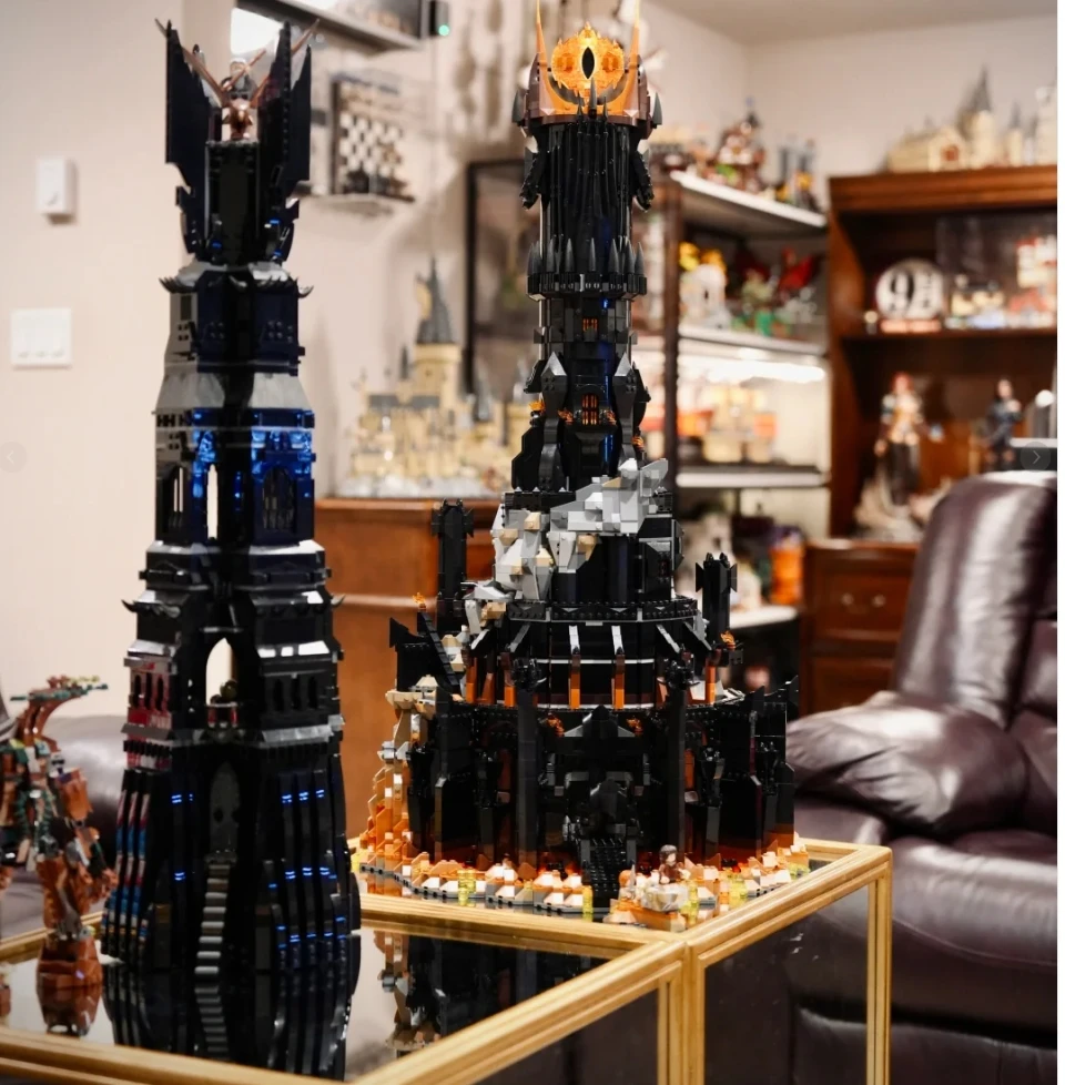 Building Blocks Movie MOC UCS Pinnacle Of Orthanc Tower Kids Toy Building Blocks Movie MOC UCS Pinnacle Of Orthanc Tower Kids Toy