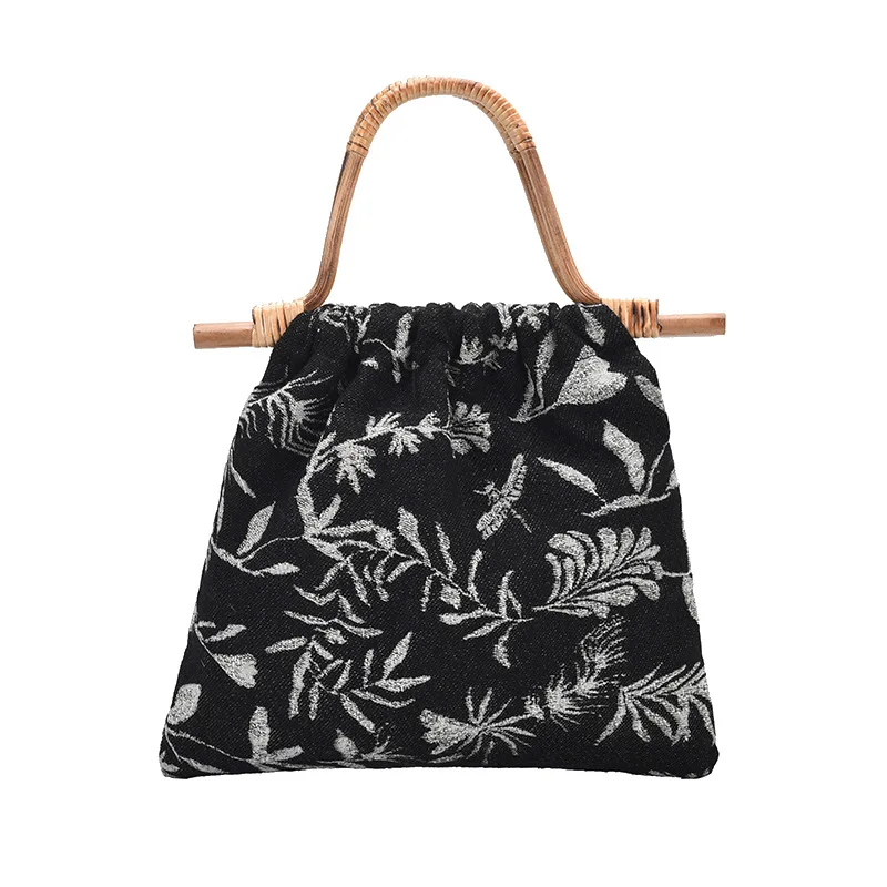 Korean version minimalist high-capacity printed bamboo rattan handbag for women's bag trend 2024 new spring fashionable handbag
Korean version minimalist high-capacity printed bamboo rattan handbag for women's bag trend 2024 new spring fashionable handbag