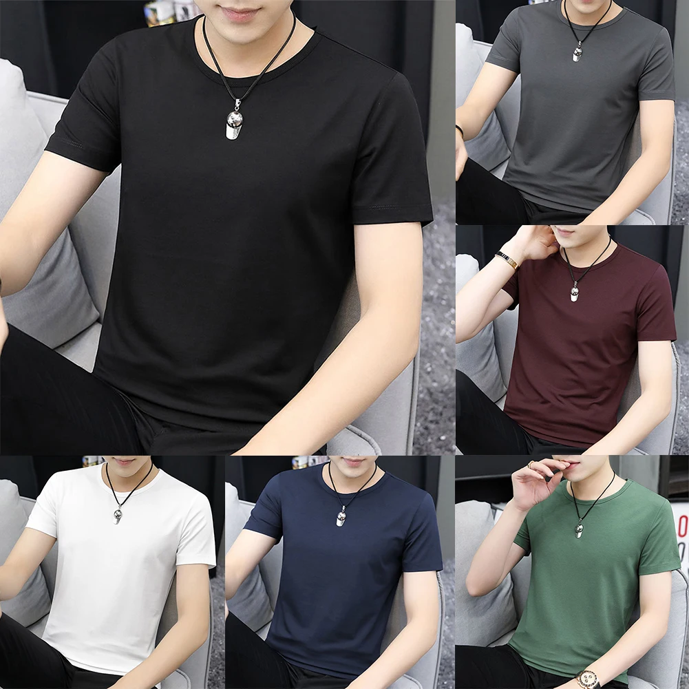 Mens Short Sleeve O-Neck T-shirt Undershirt Blouse Muscle FitnessTop Workout Tee Casual Solid Color Tops L-3XL
Mens Short Sleeve O-Neck T-shirt Undershirt Blouse Muscle FitnessTop Workout Tee Casual Solid Color Tops L-3XL