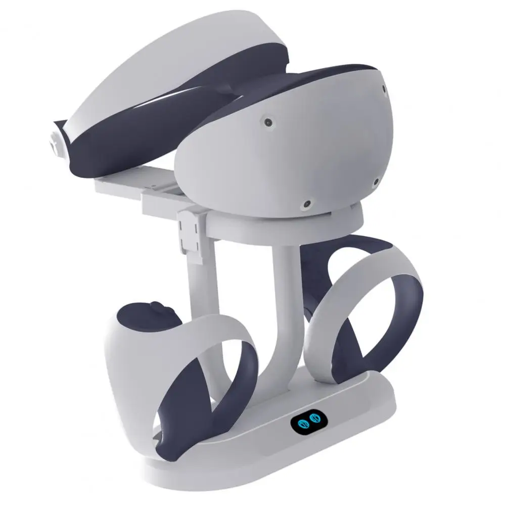 Gamepad Charge Stand 1 Set Practical LED Indicator DC5V 2A with VR Eyeglass Stand Dual Base Game Controller Charging Stand
Gamepad Charge Stand 1 Set Practical LED Indicator DC5V 2A with VR Eyeglass Stand Dual Base Game Controller Charging Stand