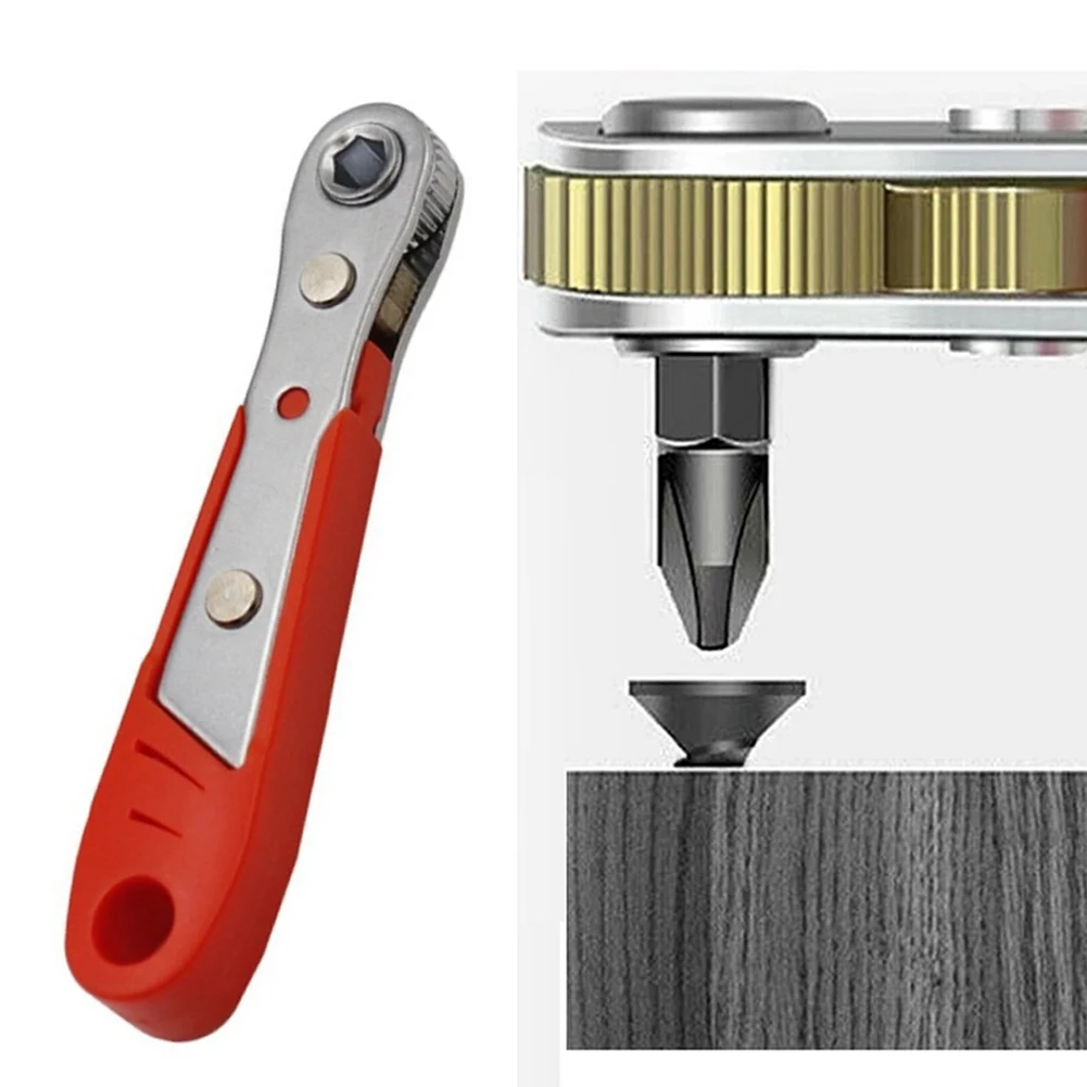 1pc Ratchet Wrench 110*30*11mm Size ABS+Metal For Home Appliance Motorcycle Cabinet Automobile Machine Hand Tool Maintenance
1pc Ratchet Wrench 110*30*11mm Size ABS+Metal For Home Appliance Motorcycle Cabinet Automobile Machine Hand Tool Maintenance