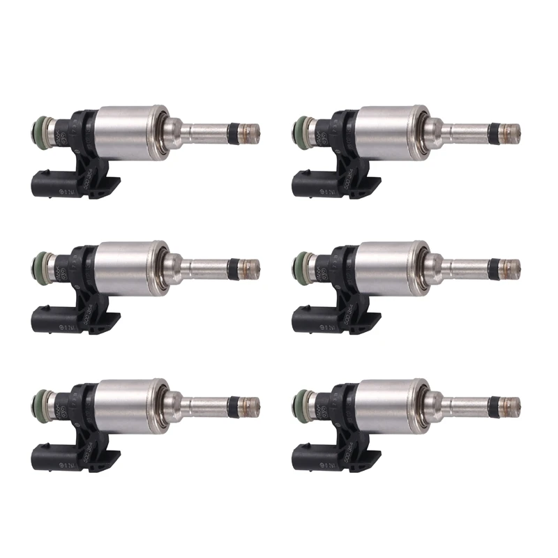 6 шт. автомобильный топливный инжектор для A1/3 Q5 TT VW Golf Tiguan Skoda Seat Prosche 04E906036AR
6 шт. автомобильный топливный инжектор для A1/3 Q5 TT VW Golf Tiguan Skoda Seat Prosche 04E906036AR