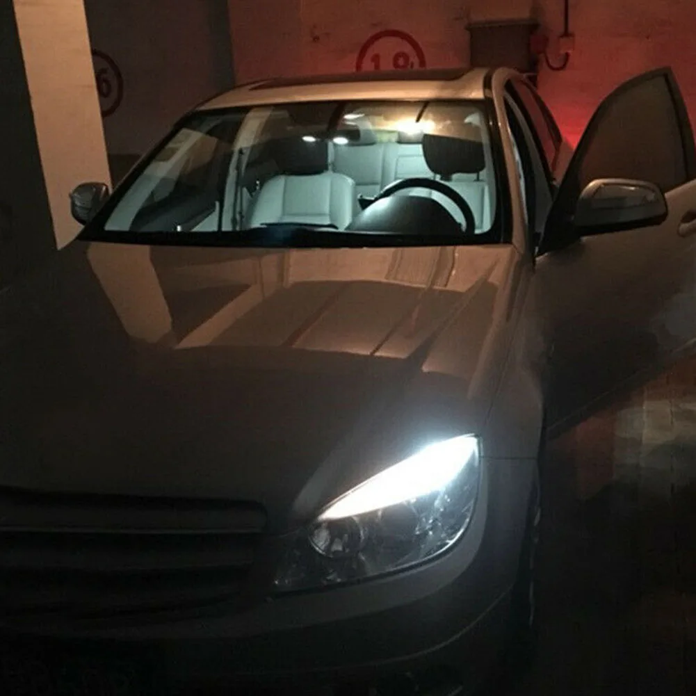 24-LED LED lights 24-SMD 50 6000K Bulbs Parking lamps Replacement CANbus DC 12V Eyebrow For Mercedes-Benz W204
24-LED LED lights 24-SMD 50 6000K Bulbs Parking lamps Replacement CANbus DC 12V Eyebrow For Mercedes-Benz W204