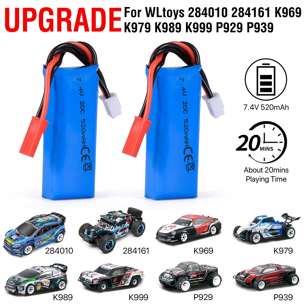 Литий-Полимерный Аккумулятор 7,4 В 520 мАч для WLtoys K969 K979 K989 K999 P929 P939 284010 284161 Запчасти для радиоуправляемых автомобилей 2S 7,4 В Аккумулятор для K969 аксессуары
Литий-Полимерный Аккумулятор 7,4 В 520 мАч для WLtoys K969 K979 K989 K999 P929 P939 284010 284161 Запчасти для радиоуправляемых автомобилей 2S 7,4 В Аккумулятор для K969 аксессуары