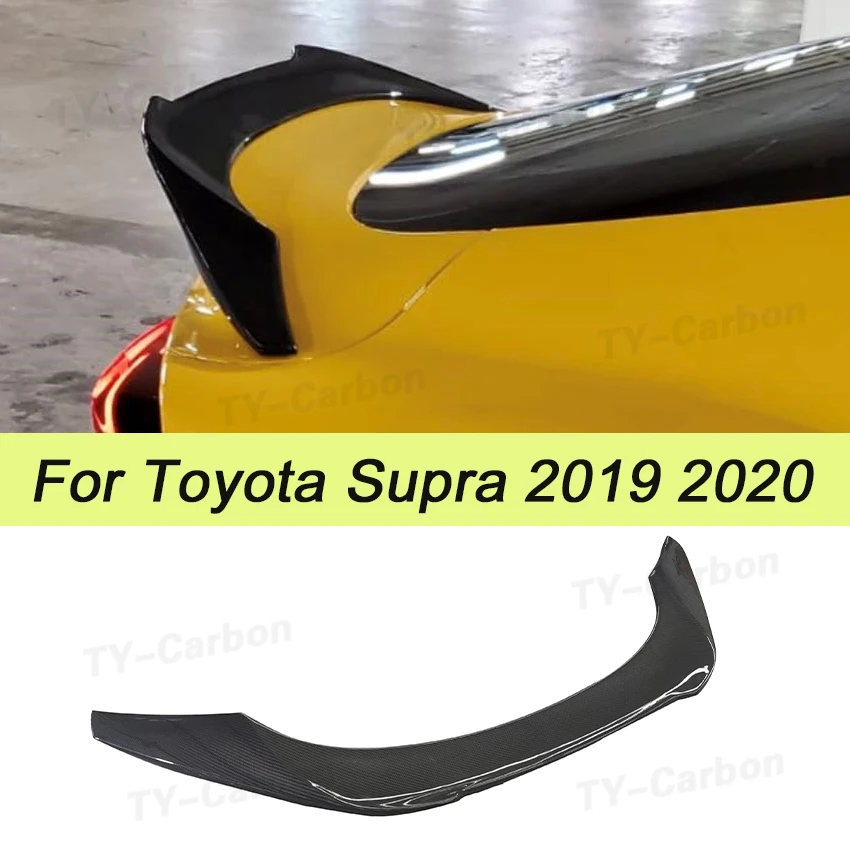 High Quality Carbon Fiber Spoiler Rear Boot Racing Trunk Wing For Toyota Supra A90 MK5 2019 -2022 FRP Car Styling Bumper
High Quality Carbon Fiber Spoiler Rear Boot Racing Trunk Wing For Toyota Supra A90 MK5 2019 -2022 FRP Car Styling Bumper