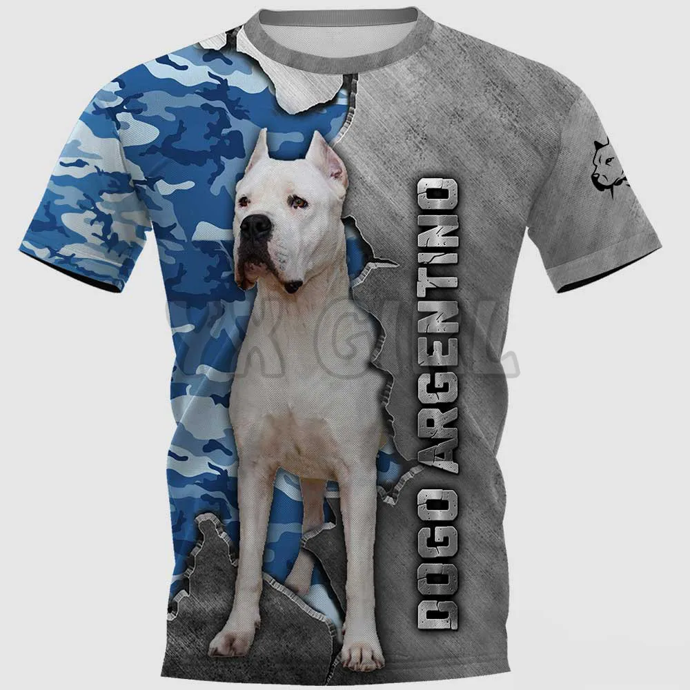 2022 Summer Dogo Argentino 3D All Over Printed T Shirts Funny Dog Tee Tops shirts Unisex
2022 Summer Dogo Argentino 3D All Over Printed T Shirts Funny Dog Tee Tops shirts Unisex