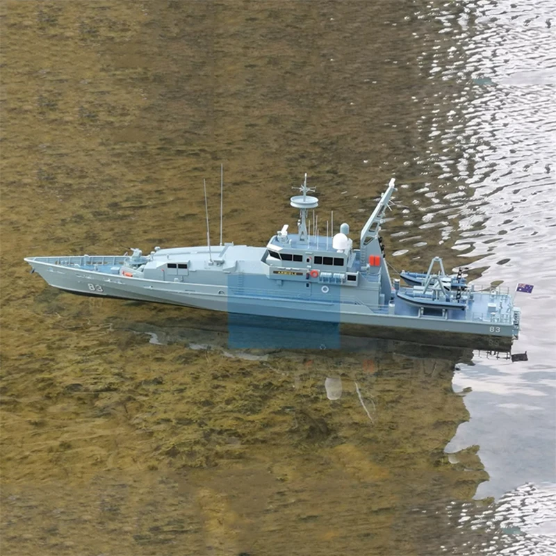 

Remote Control Warship Ship Model Assembly Kit Finished Product 1/50 Armidale Class Patrol Boat Scale Ship Navigation Model