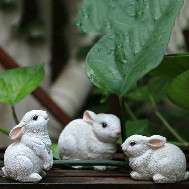Home Garden Decoration Bunny Statues 3pcs/set Rabbit Family Outdoor Patio Animal Figurines Easter Decoration Ornaments Sculpture
Home Garden Decoration Bunny Statues 3pcs/set Rabbit Family Outdoor Patio Animal Figurines Easter Decoration Ornaments Sculpture