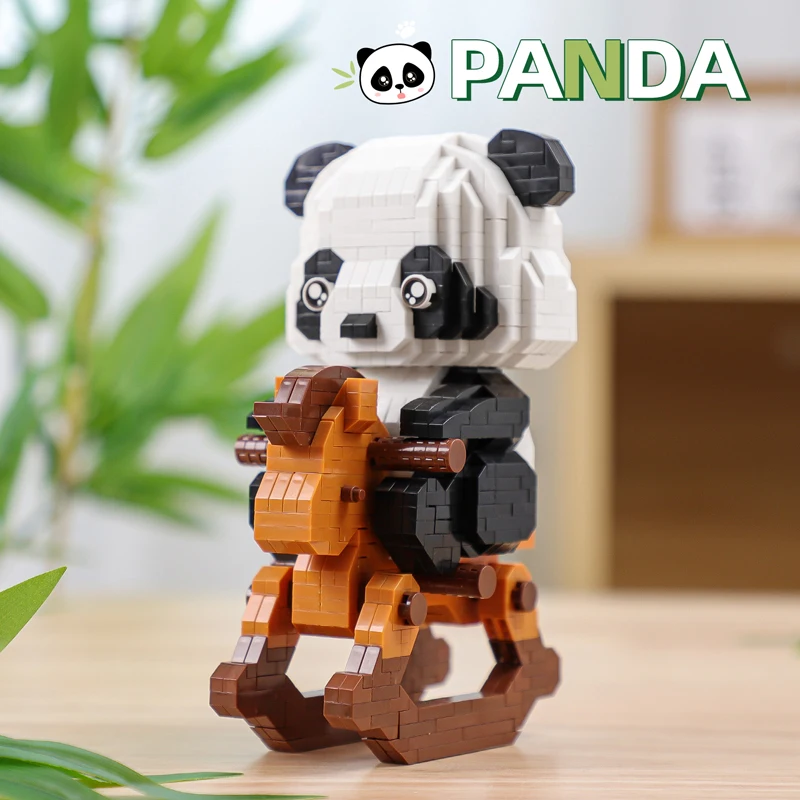 Милый конструктор в виде мини-панды, домашнее украшение MOC Panda, образовательные детские игрушки, подарок
Милый конструктор в виде мини-панды, домашнее украшение MOC Panda, образовательные детские игрушки, подарок