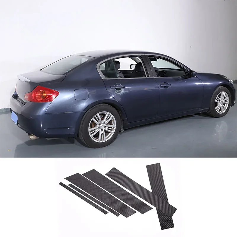 For Infiniti G Series 2007-2013 Soft Carbon Fibre Car Door Window Center B Pillar Post Trim Cover Sticker Car Accessories
For Infiniti G Series 2007-2013 Soft Carbon Fibre Car Door Window Center B Pillar Post Trim Cover Sticker Car Accessories