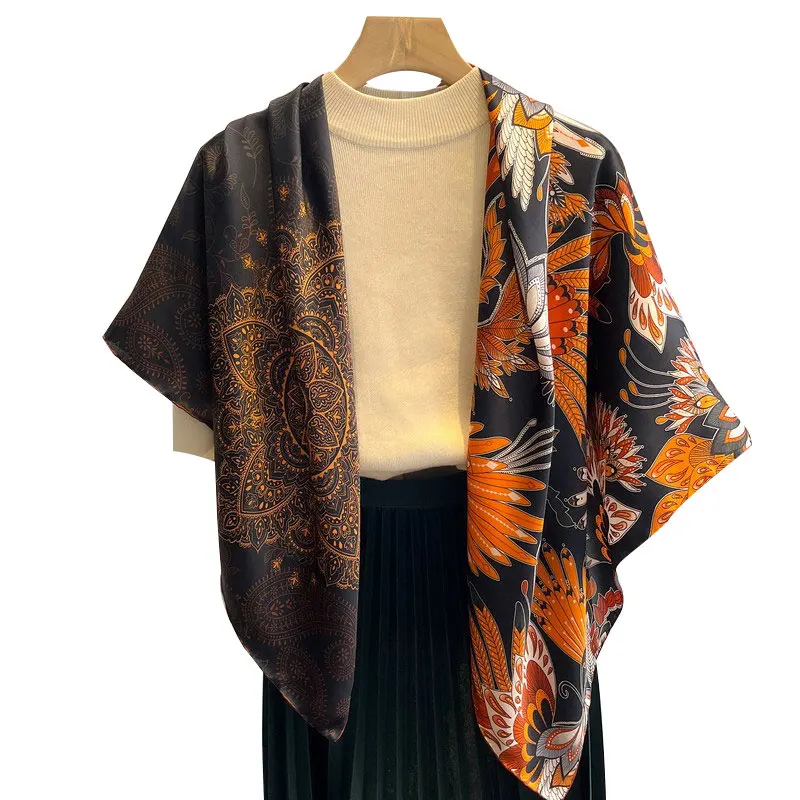 Fashion 2023 new 100% Mulberry Silk Scarf Shawl Ladies Large Square Scarves For Women Wrap Bandana Spring Luxury Hijab Shawls
Fashion 2023 new 100% Mulberry Silk Scarf Shawl Ladies Large Square Scarves For Women Wrap Bandana Spring Luxury Hijab Shawls