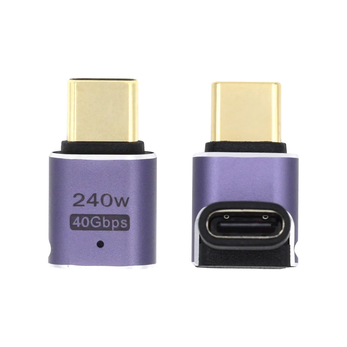 240 Вт мощность 40 Гбит/с данные 8K видео адаптер для NS телефона ноутбука USB4 Type C разъем «Мама-мама»
240 Вт мощность 40 Гбит/с данные 8K видео адаптер для NS телефона ноутбука USB4 Type C разъем «Мама-мама»