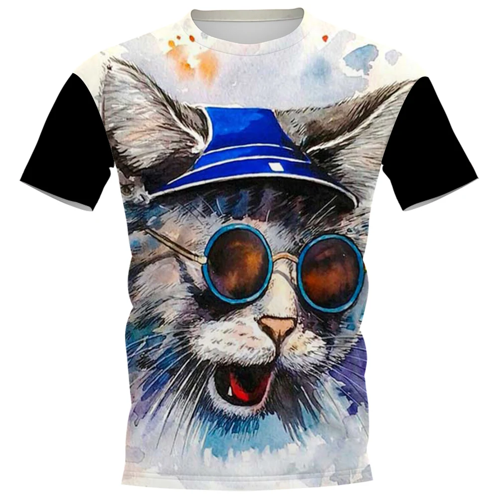 CLOOCL Animals T-shirts Fashion Cat Art 3D Printed T-shirt Summer Short Sleeve Shirts Casual Tees Hip Hop Tops Men Clothing
CLOOCL Animals T-shirts Fashion Cat Art 3D Printed T-shirt Summer Short Sleeve Shirts Casual Tees Hip Hop Tops Men Clothing