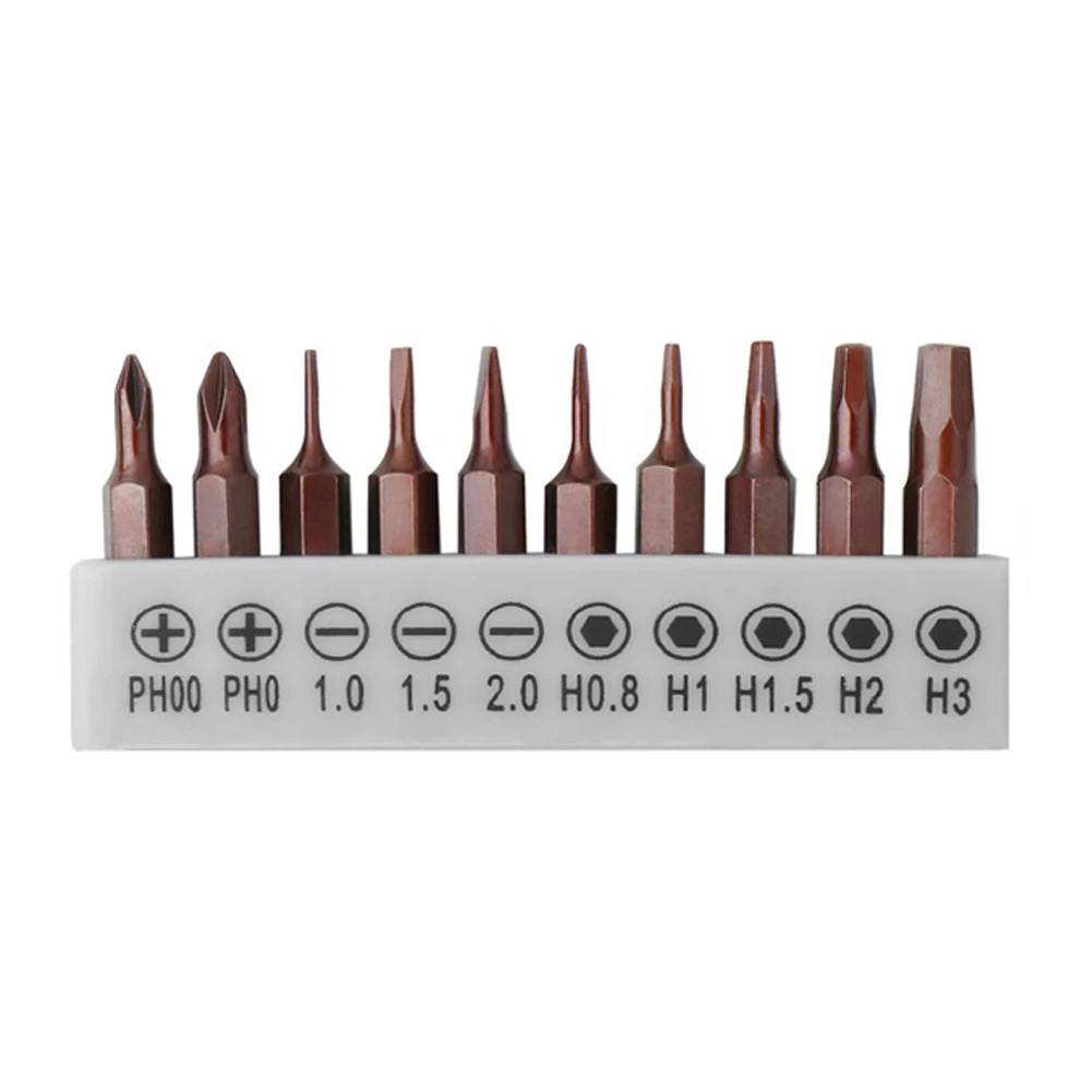 10pcs 4mm Hex Shank Screwdriver Bit Set Hexagon Slotted Cross Screwdriver For Repairing Small Toys Appliances Hand Tools
10pcs 4mm Hex Shank Screwdriver Bit Set Hexagon Slotted Cross Screwdriver For Repairing Small Toys Appliances Hand Tools