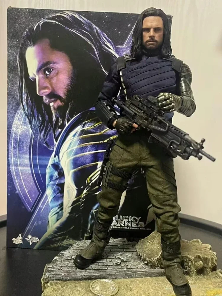 

Hottoys Ht 1/6 Mms509 Bucky Barnes Winter Soldier 3.0 Avengers Alliance 3 Infinity War Action Figure Model Hobbies Collection