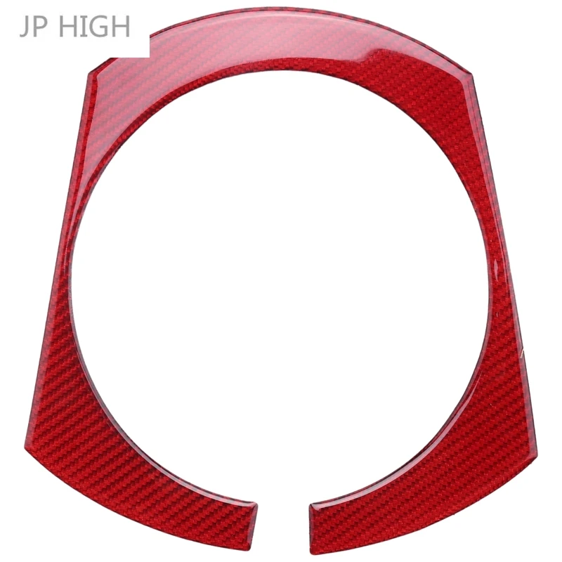 Для Mazda MX-5 родстер Miata 2016 + MX5 ND Центральная панель переключения передач рамка обшивка красная наклейка из углеродного волокна